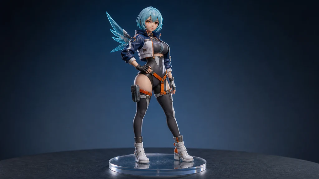AIでフィギュア風画像を作る方法：素材・縮尺・撮影設計