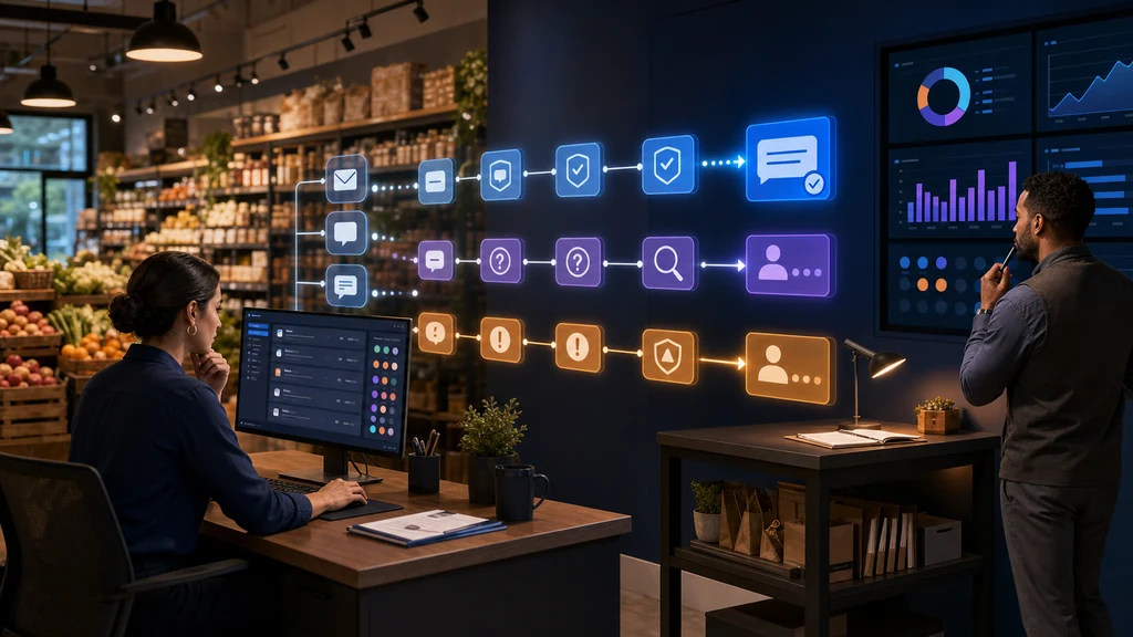 Human-supervised customer service routing and escalation